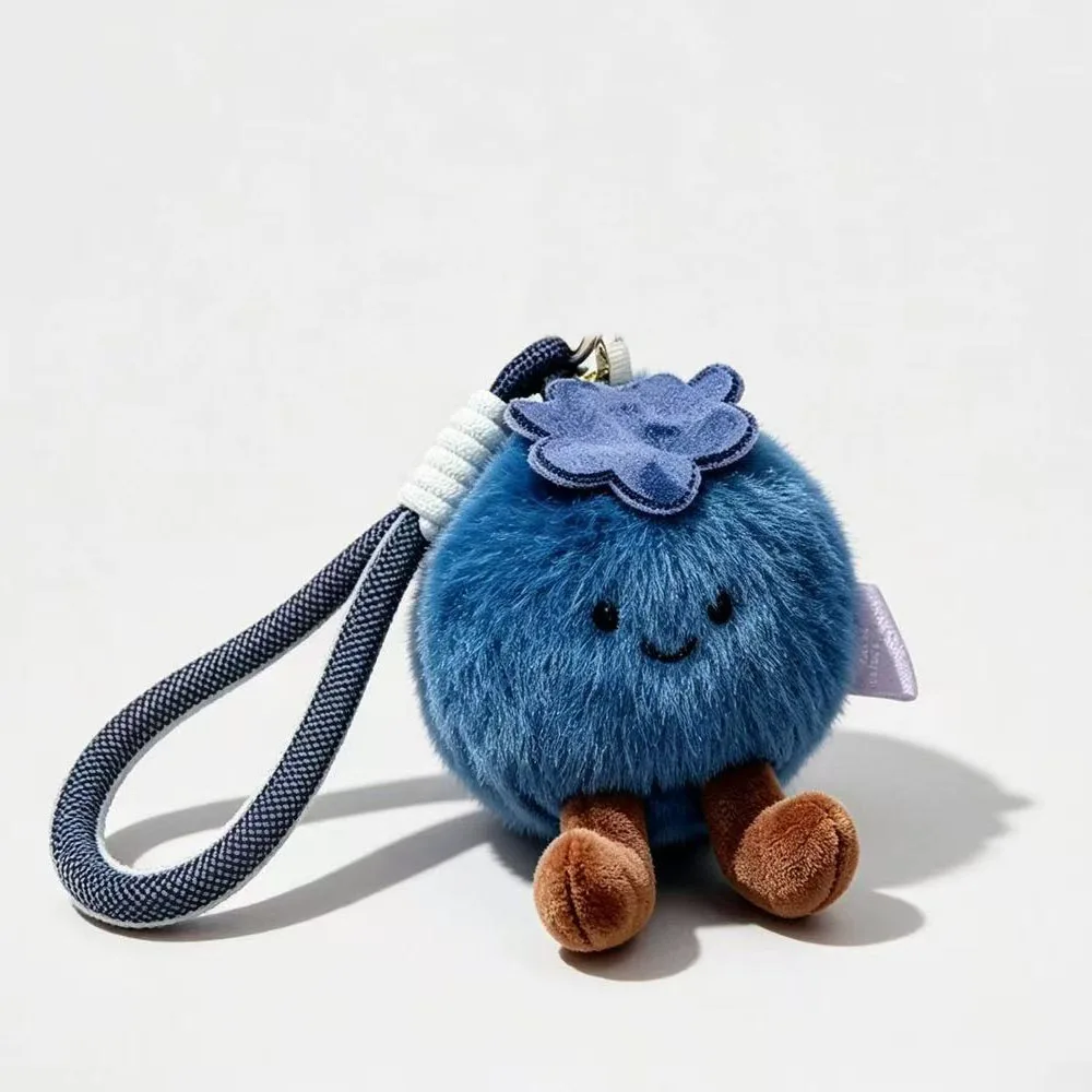 New Fluffy Blueberry Plush Keychain Soft Stuffed Doll Toy Bag Pendant Mean 'Block Bad Luck' Home Decor Ornament Gift for Kids
New Fluffy Blueberry Plush Keychain Soft Stuffed Doll Toy Bag Pendant Mean 'Block Bad Luck' Home Decor Ornament Gift for Kids