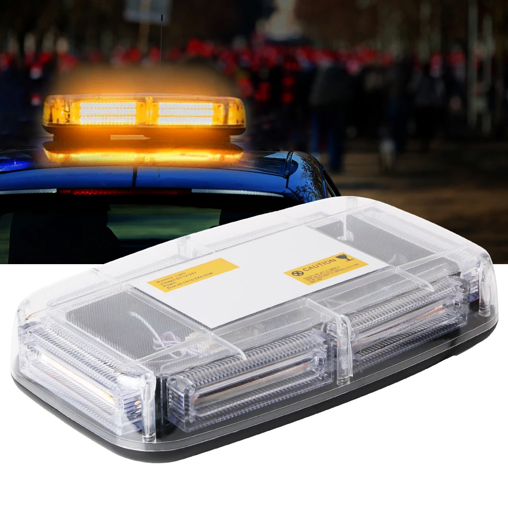 Vehicle Roof Flashing Beacon Emergency Signal Lamp Car Strobe Warning Light Police Flasher DC12~24V Yellow LED COB Ceiling Lamp
Vehicle Roof Flashing Beacon Emergency Signal Lamp Car Strobe Warning Light Police Flasher DC12~24V Yellow LED COB Ceiling Lamp