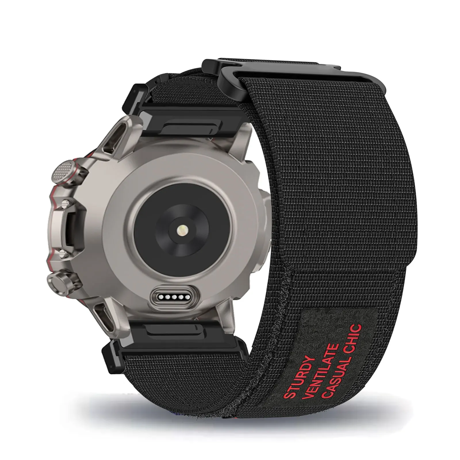 Nylon Velcro Bands for COROS VERTIX 1/Amazfit Falcon Strap for Men and Women
Nylon Velcro Bands for COROS VERTIX 1/Amazfit Falcon Strap for Men and Women