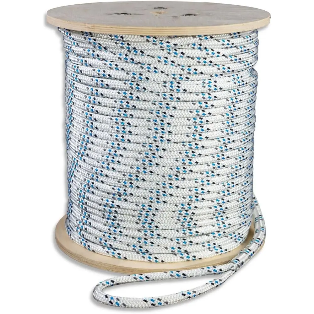 High-Strength Polyester Double Braid Pulling Rope | 7/16 x 300ft | US Made
High-Strength Polyester Double Braid Pulling Rope | 7/16 x 300ft | US Made