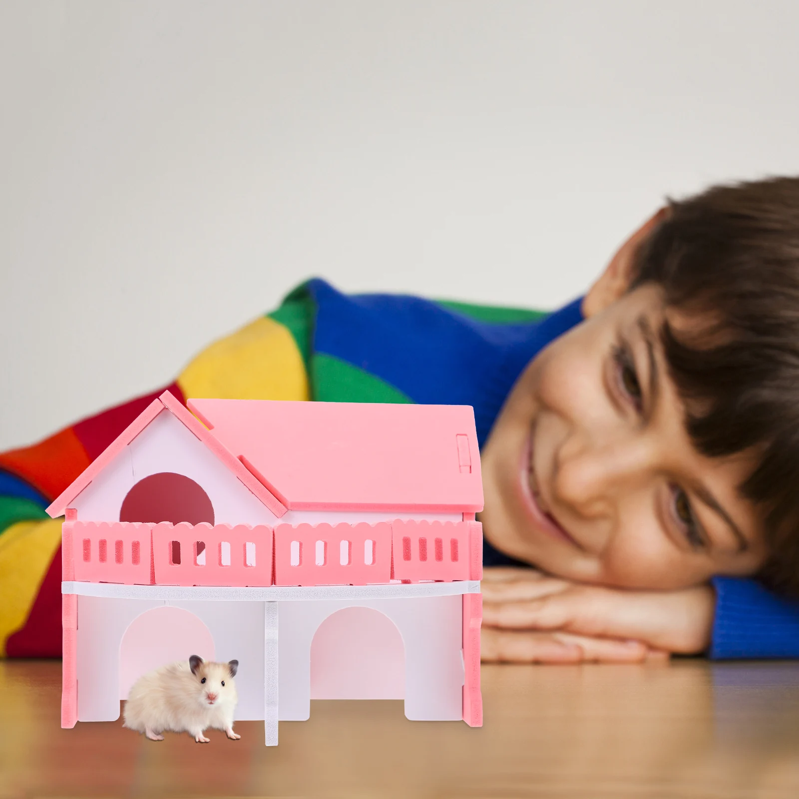 Sturdy Plastic House Durable Nest For Small Animals Hamster Hideaway Nest Sleeping Resting Play Decorative Pet House Pet
Sturdy Plastic House Durable Nest For Small Animals Hamster Hideaway Nest Sleeping Resting Play Decorative Pet House Pet
