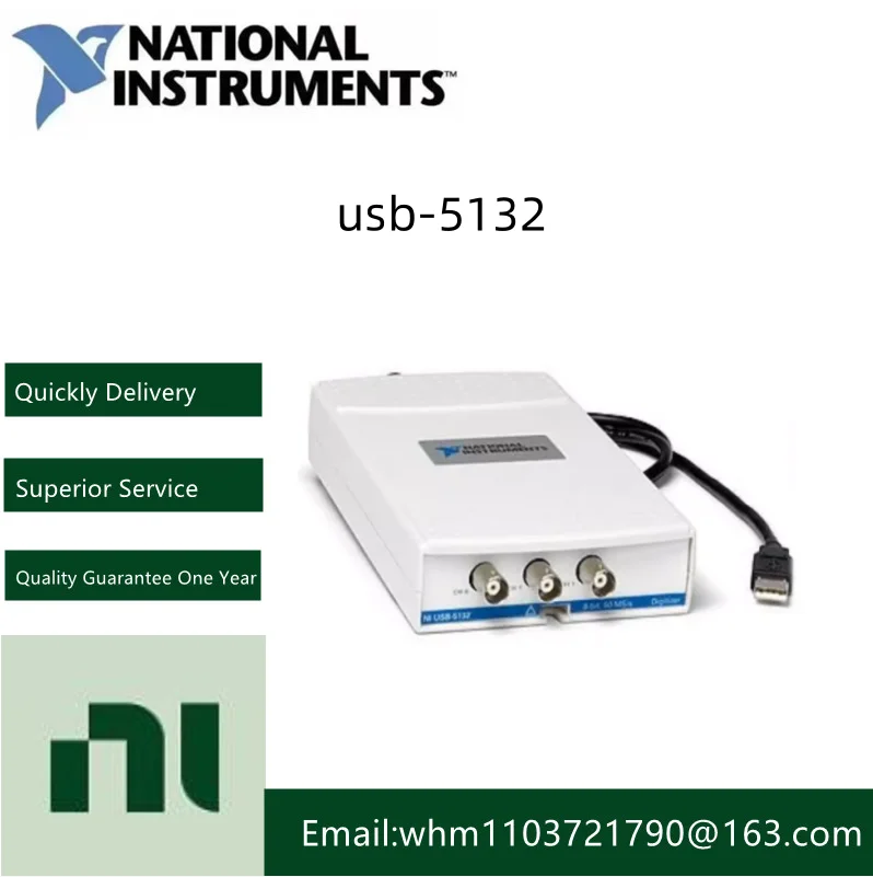 NI USB-5132 Дигитайзер/USB-осциллограф 779969 -01 Новый оригинальный
NI USB-5132 Дигитайзер/USB-осциллограф 779969 -01 Новый оригинальный