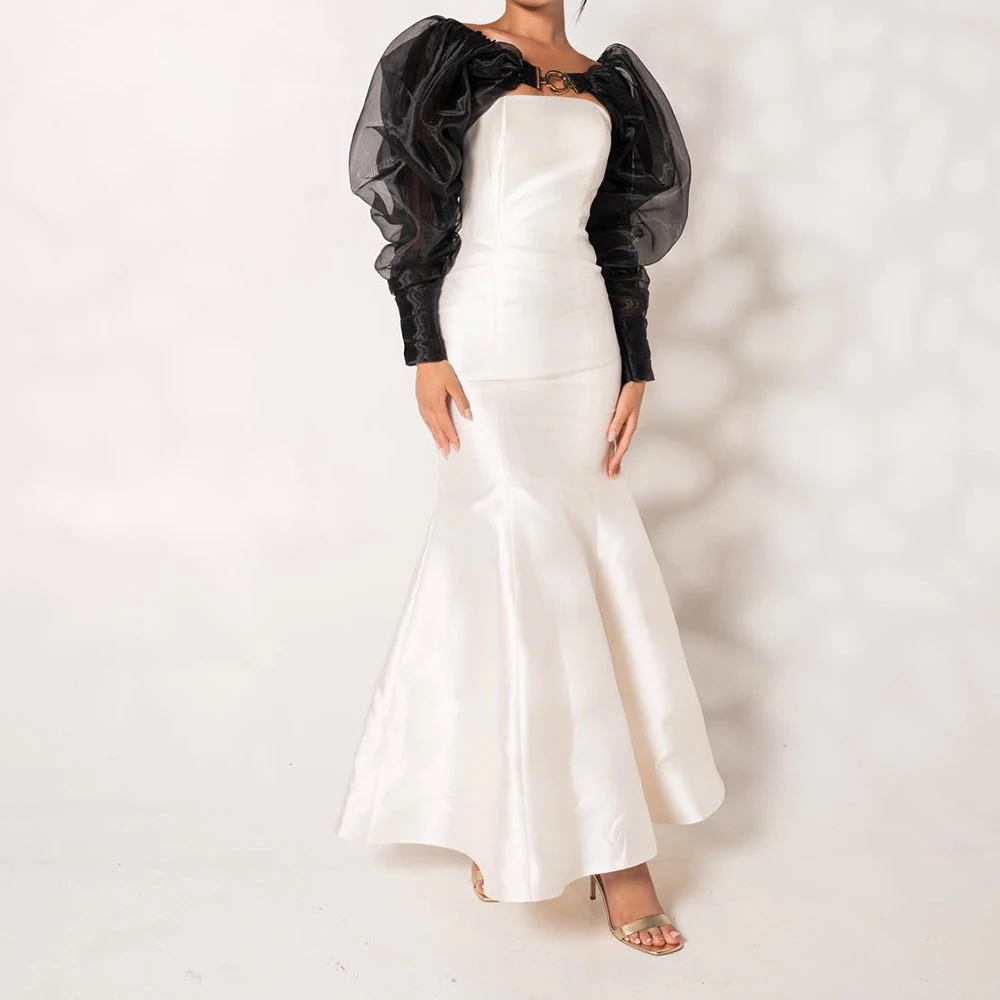 customizedGraceful Satin Mermaid Evening Dress High Quality Long Sleeves Floor Length فساتين سهره نسائيه فخمة Custom Size
customizedGraceful Satin Mermaid Evening Dress High Quality Long Sleeves Floor Length فساتين سهره نسائيه فخمة Custom Size