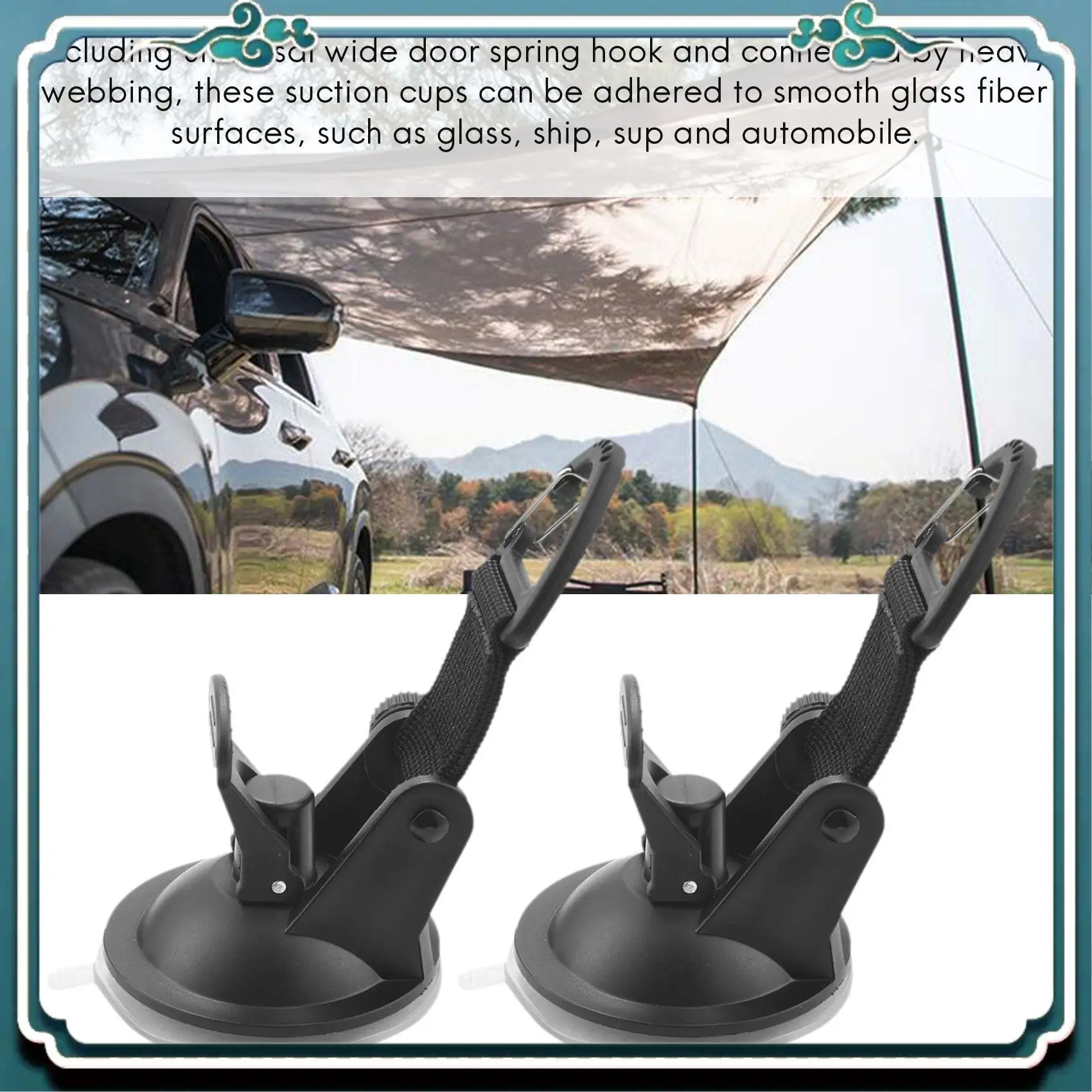 Reliable 8Pcs Suction Cup Anchor Securing Hook Tie Down,Camping Tarp As Car Side Awning, Pool Tarps Tents Securing Hook Universa
Reliable 8Pcs Suction Cup Anchor Securing Hook Tie Down,Camping Tarp As Car Side Awning, Pool Tarps Tents Securing Hook Universa
