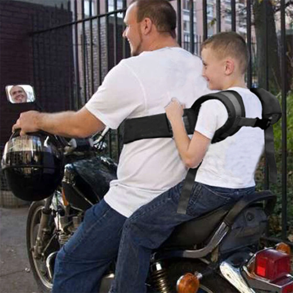 Kids Motorcycle Safety Belt Adjustable Motorcycle Seat Belt Children Safety Harness Fall Protection Black for Child Kid
Kids Motorcycle Safety Belt Adjustable Motorcycle Seat Belt Children Safety Harness Fall Protection Black for Child Kid