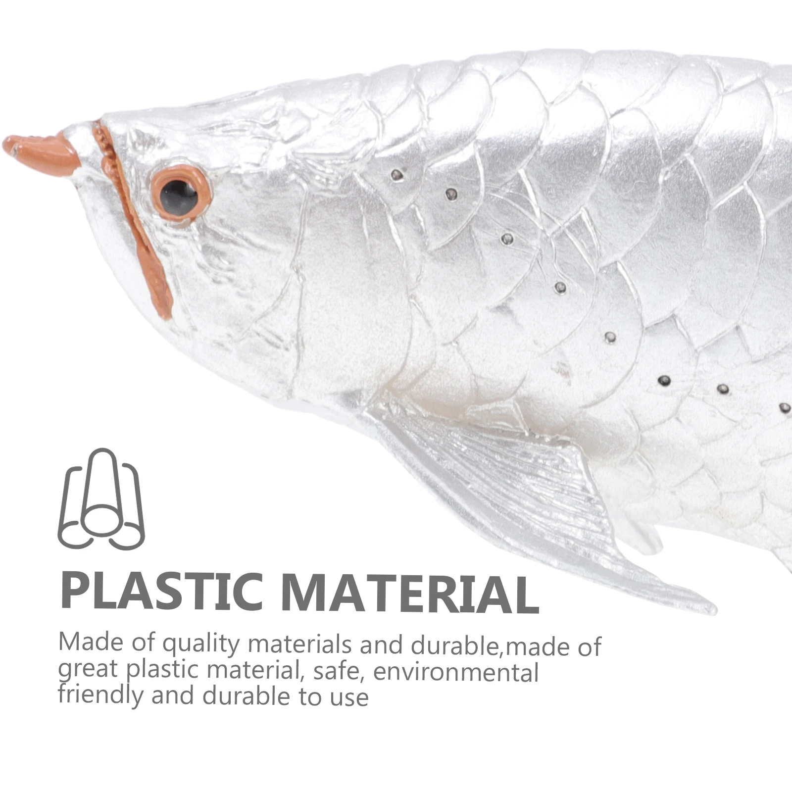 1pc Simulated Fish Ornament Artificial Fish Model Plastic Fish-shaped Decor for Home Office Kids Room Decoration Gift
1pc Simulated Fish Ornament Artificial Fish Model Plastic Fish-shaped Decor for Home Office Kids Room Decoration Gift