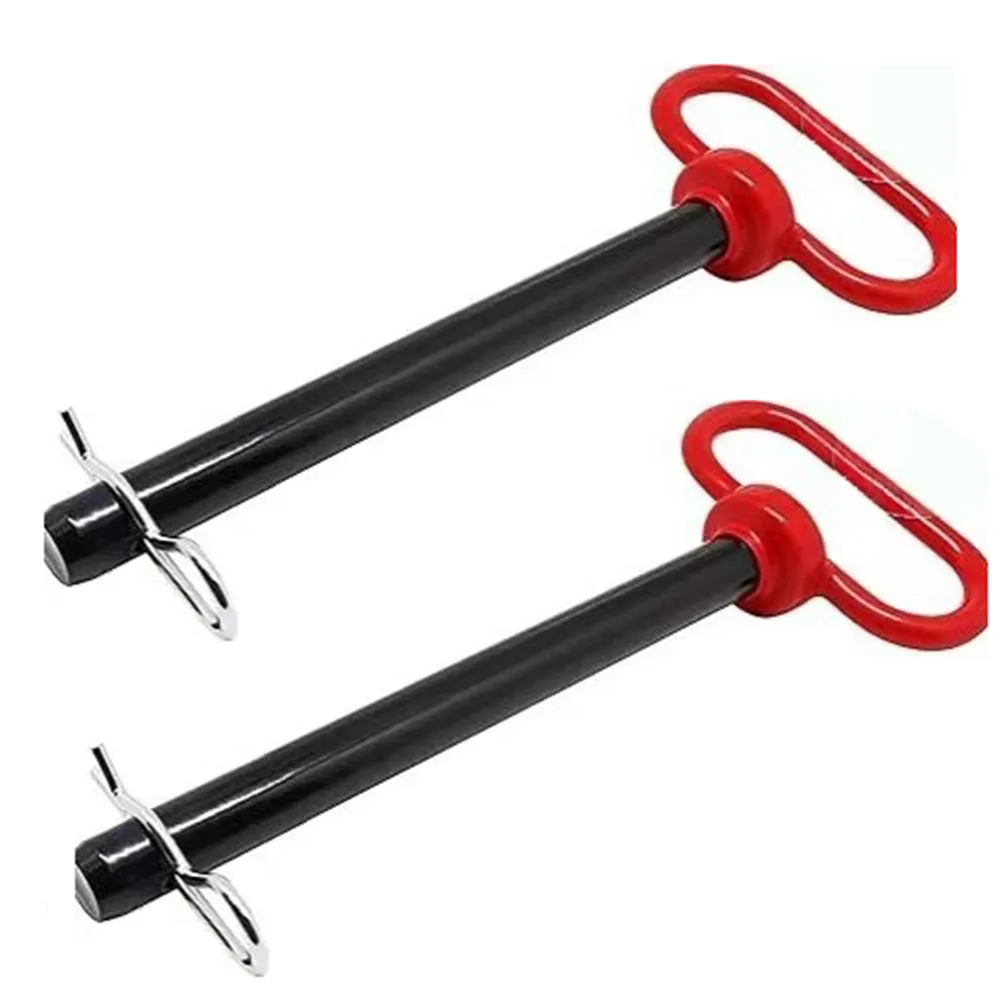 Trailer towing accessory 58 by 6 inch hitch pin with handle and clip for use with lawn mower For RV and tractor
Trailer towing accessory 58 by 6 inch hitch pin with handle and clip for use with lawn mower For RV and tractor