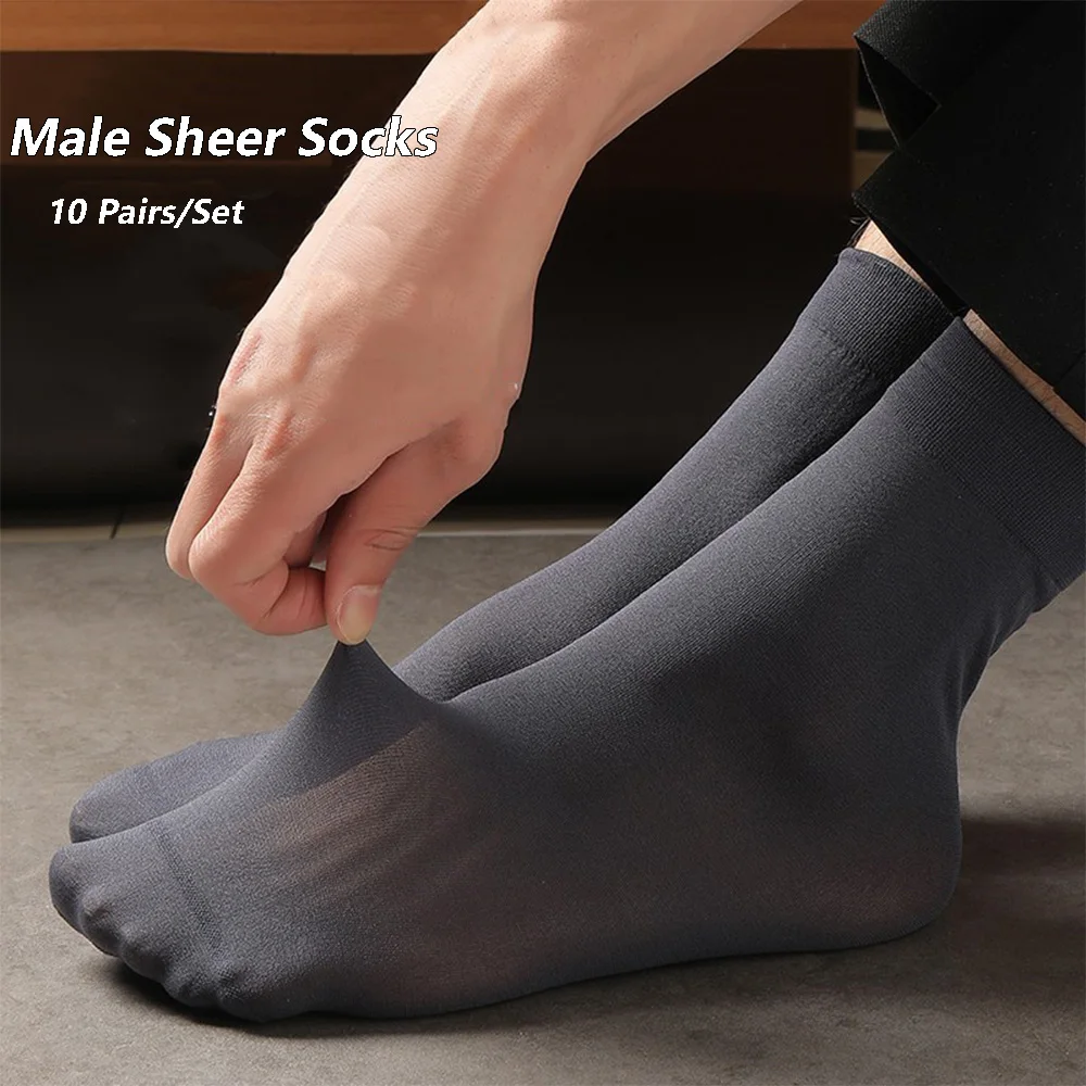 10 Pair Spring Summer Bamboo Socks For Business Men Breathable Soft Long Socks Ultra Thin Middle Tube Black Socks Wholesale
10 Pair Spring Summer Bamboo Socks For Business Men Breathable Soft Long Socks Ultra Thin Middle Tube Black Socks Wholesale