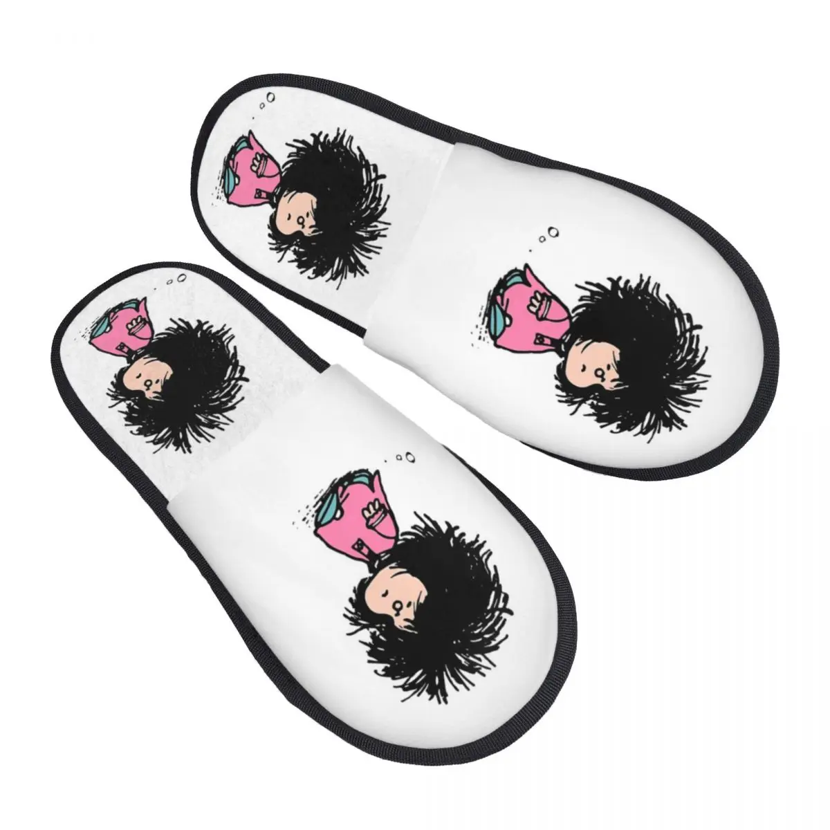 Симпатичные Мультяшные домашние тапочки Mafalda, мягкие Нескользящие тапки из пены с эффектом памяти для спальни
Симпатичные Мультяшные домашние тапочки Mafalda, мягкие Нескользящие тапки из пены с эффектом памяти для спальни