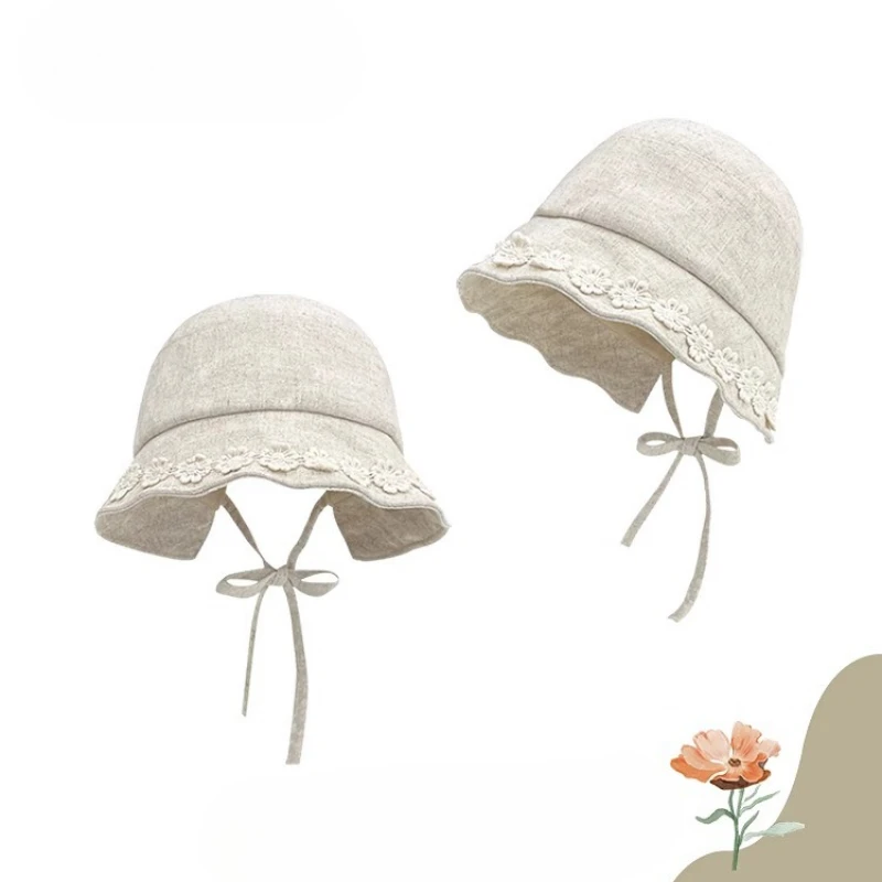 Simple New Literary Cotton and Linen Flower Decorative Strap Bucket Hat Women's Summer Outing Shading Eaves Foldable Sun Cap
Simple New Literary Cotton and Linen Flower Decorative Strap Bucket Hat Women's Summer Outing Shading Eaves Foldable Sun Cap