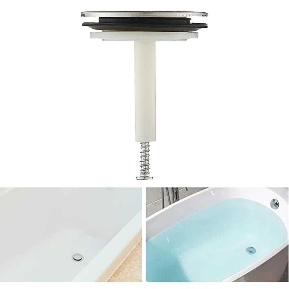 1pcs 46mm Bathtub Drain Stopper Bathroom Bath Replacement Tub Sink Waste Pop-Up Plug 50-65mm Adjustable Hardware
1pcs 46mm Bathtub Drain Stopper Bathroom Bath Replacement Tub Sink Waste Pop-Up Plug 50-65mm Adjustable Hardware 
