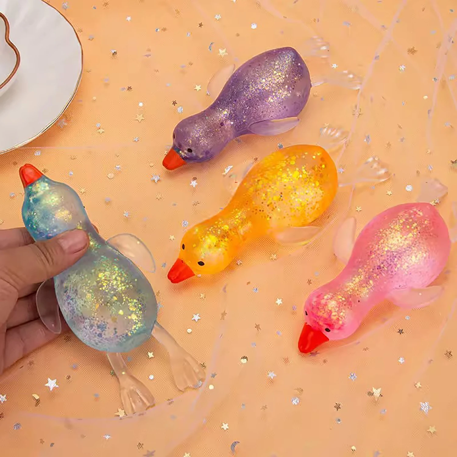 Милая мальтозная утка, сжимающая игрушка для снятия стресса, снятие стресса для детей и взрослых, медленный отскок, офисная забавная игрушка
Милая мальтозная утка, сжимающая игрушка для снятия стресса, снятие стресса для детей и взрослых, медленный отскок, офисная забавная игрушка