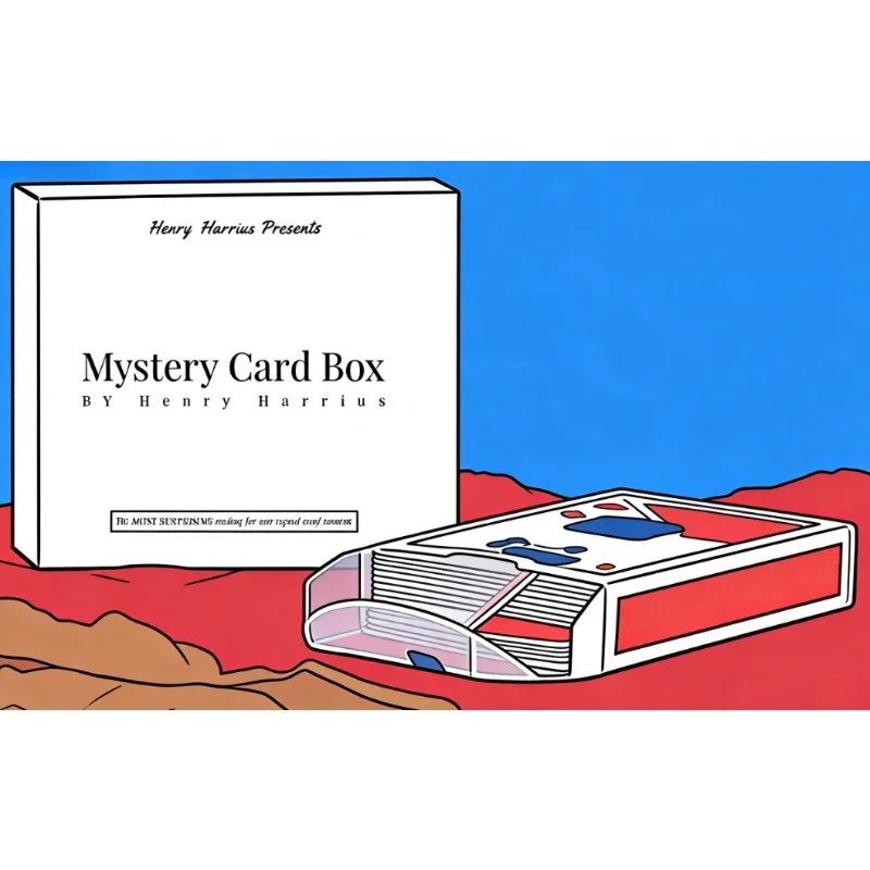 Henry Harrius Mystery Card Box Magic Trick Card Deck Close Up Stage Street Illusion Magician Props Fun Gimmicks
Henry Harrius Mystery Card Box Magic Trick Card Deck Close Up Stage Street Illusion Magician Props Fun Gimmicks