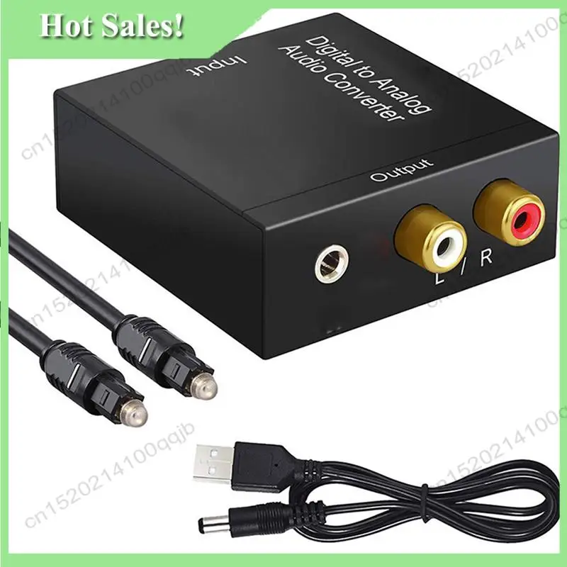 -FDDT 2Pcs 3.5Mm Jack Coaxial Optical Fiber Digital To Analog Audio AUX RCA L/R Converter Digital Audio Decoder Amplifier
-FDDT 2Pcs 3.5Mm Jack Coaxial Optical Fiber Digital To Analog Audio AUX RCA L/R Converter Digital Audio Decoder Amplifier
