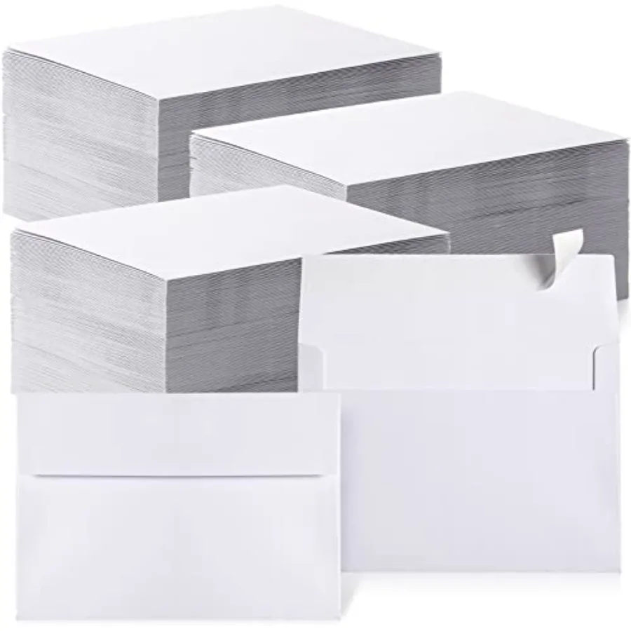 Pcs White Envelopes Self Adhesive Printable Envelope Bulk for Invitation, Weddg, Baby Shower, Photography, Thank Note, Postcard
Pcs White Envelopes Self Adhesive Printable Envelope Bulk for Invitation, Weddg, Baby Shower, Photography, Thank Note, Postcard