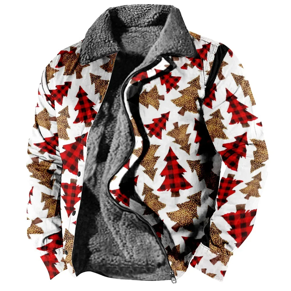 New Christmas Collection Collection J Personalized Casual Print Long Sleeve Zipper Sweater Polo Collar Cotton Coat Winter a03
New Christmas Collection Collection J Personalized Casual Print Long Sleeve Zipper Sweater Polo Collar Cotton Coat Winter a03