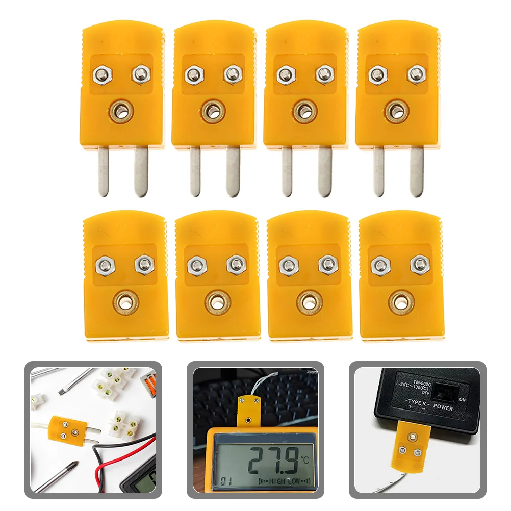 2Pairs KType Thermocouple Connectors HeatResistant Cable Wire Electrical Socket Panel Mount Block
2Pairs KType Thermocouple Connectors HeatResistant Cable Wire Electrical Socket Panel Mount Block