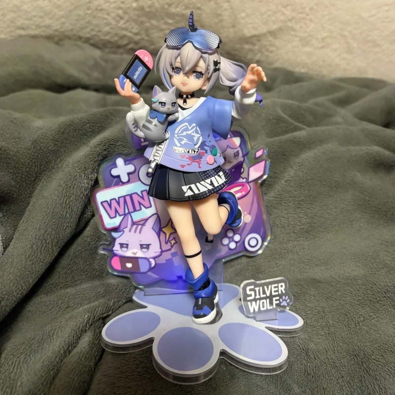 Mihoyo Honkai Star Rail Silver Wolf Little Cat Series Anime Figure Cute Cat Collectible Statue Desktop Decor Gift For Anime Fans
Mihoyo Honkai Star Rail Silver Wolf Little Cat Series Anime Figure Cute Cat Collectible Statue Desktop Decor Gift For Anime Fans