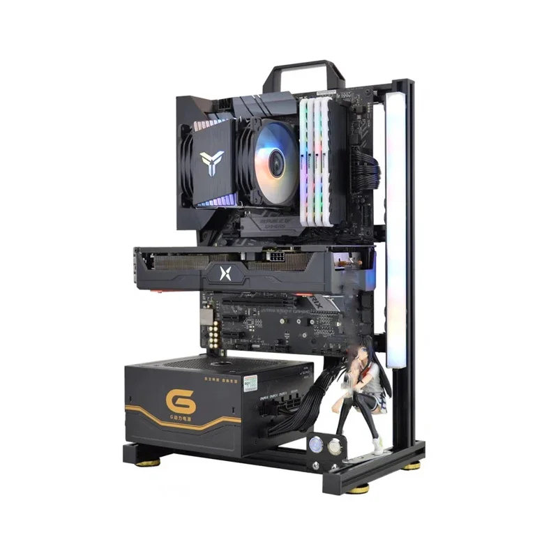 Игровой шкаф ATX, шасси ITX MATX, открытый корпус компьютера, стойка для рамки, настольный игровой компьютерный шкаф, водяной охладитель
Игровой шкаф ATX, шасси ITX MATX, открытый корпус компьютера, стойка для рамки, настольный игровой компьютерный шкаф, водяной охладитель