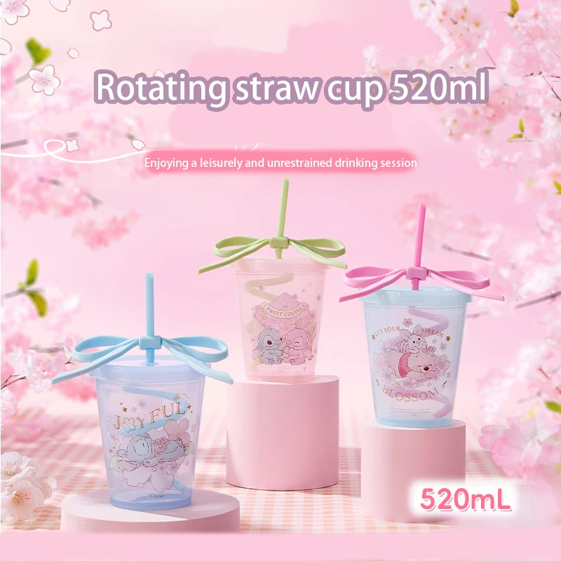 520Ml Spiral Straw Cup Bpa Free Tritan Kids Water Bottle Leak Proof Cute Cartoon Design for School Outdoor Travel Gift
520Ml Spiral Straw Cup Bpa Free Tritan Kids Water Bottle Leak Proof Cute Cartoon Design for School Outdoor Travel Gift