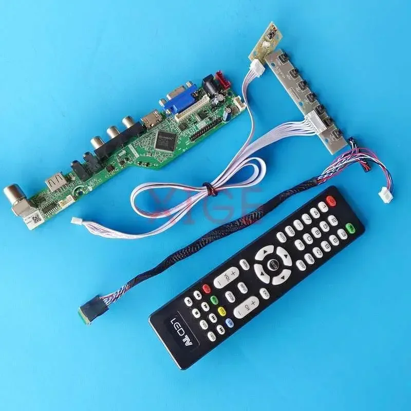 Плата драйвера контроллера для N140B6-L02 N140B6-L08/L24 DIY Kit 1366x768 14 "матрица ноутбука LVDS 40-контактный телевизор аналоговый USB + AV + VGA + HDMI
Плата драйвера контроллера для N140B6-L02 N140B6-L08/L24 DIY Kit 1366x768 14 "матрица ноутбука LVDS 40-контактный телевизор аналоговый USB + AV + VGA + HDMI