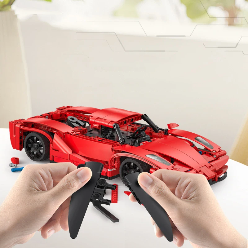 Technical Supercar 2.4Ghz Remote Control Building Block 1:14 Scale Itailia Horse Enzo Super Sports Car Brick RC Vehicle Toys
Technical Supercar 2.4Ghz Remote Control Building Block 1:14 Scale Itailia Horse Enzo Super Sports Car Brick RC Vehicle Toys