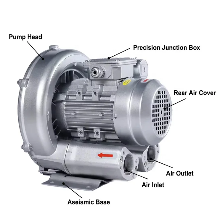 Hot Single-Stage Oil-Free High Pressure 220V Aluminum Alloy GB Air Blower for Fish Farming and Pool Pumps Ultra 9000
Hot Single-Stage Oil-Free High Pressure 220V Aluminum Alloy GB Air Blower for Fish Farming and Pool Pumps Ultra 9000