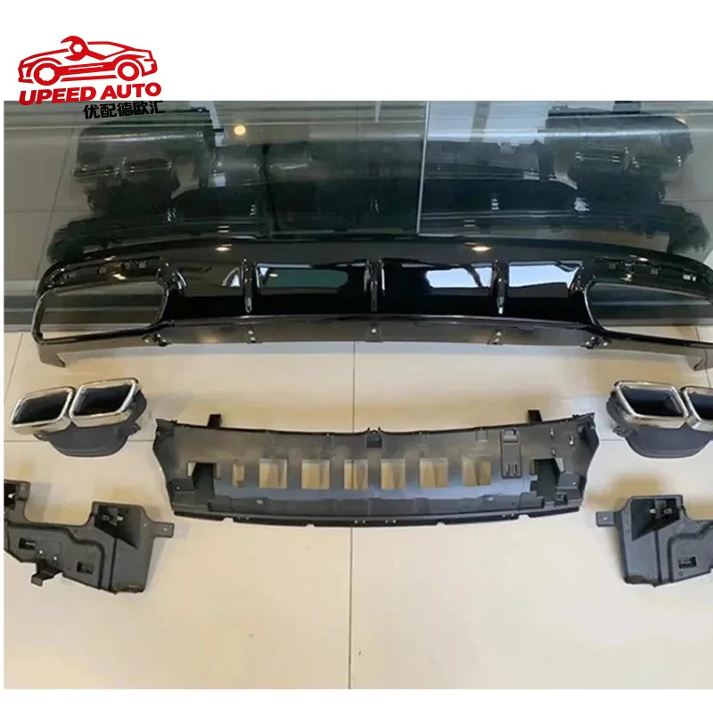 Suitable for Factory Hot Selling Car Accessories upgrade to S63 Style diffuser spoiler body kit rear lip S Glass W217 C217
Suitable for Factory Hot Selling Car Accessories upgrade to S63 Style diffuser spoiler body kit rear lip S Glass W217 C217