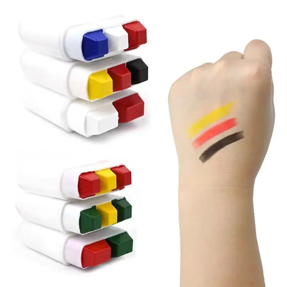 6Pcs Washable Rainbow Face Paint Pen DIY Makeup Pride Day Body Art Paint Colorful Carnival Party Graffiti Crayon Paint Fans
6Pcs Washable Rainbow Face Paint Pen DIY Makeup Pride Day Body Art Paint Colorful Carnival Party Graffiti Crayon Paint Fans