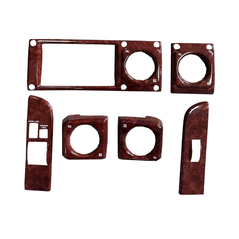6PCS Interior Dashboard Wooden Trims for Toyota Land Cruiser 70 71 75 LC76 LC79 Hj75 Hzj75 Hzj79 Hdj79 1984-2006 Accessories
6PCS Interior Dashboard Wooden Trims for Toyota Land Cruiser 70 71 75 LC76 LC79 Hj75 Hzj75 Hzj79 Hdj79 1984-2006 Accessories