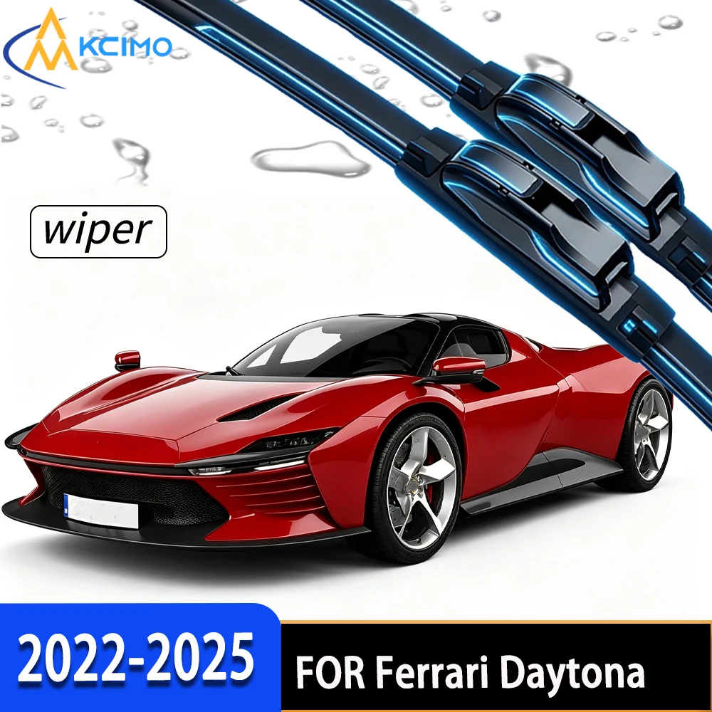High Performance Front Windscreen Wipers with Durable High-Density Rubber, Custom Fit for Ferrari Daytona SP3 2022-2025
High Performance Front Windscreen Wipers with Durable High-Density Rubber, Custom Fit for Ferrari Daytona SP3 2022-2025