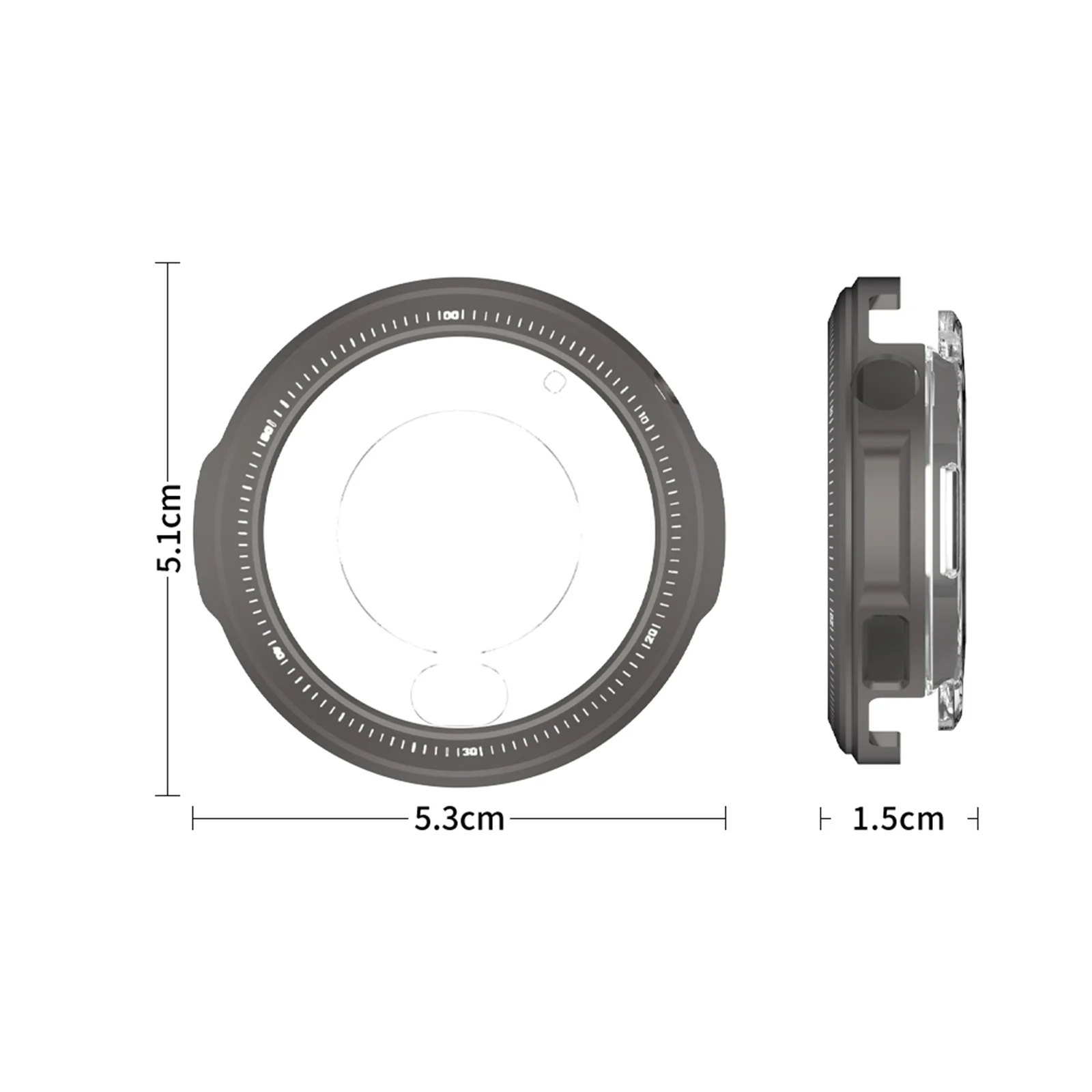 Protective Bumper Shell Hollow Drop-Resistant Watch Case Accessories Compatible for Amazfit Balance 2 Smart Watch 47mm
Protective Bumper Shell Hollow Drop-Resistant Watch Case Accessories Compatible for Amazfit Balance 2 Smart Watch 47mm