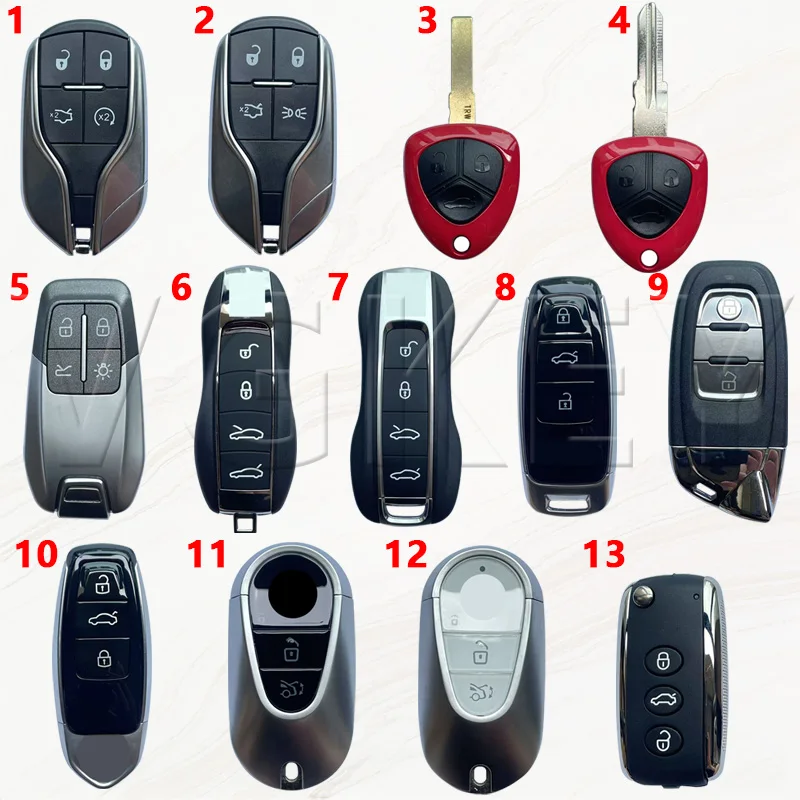 High quality key shells from various luxury brands can be used for key replacement or artistic design
High quality key shells from various luxury brands can be used for key replacement or artistic design