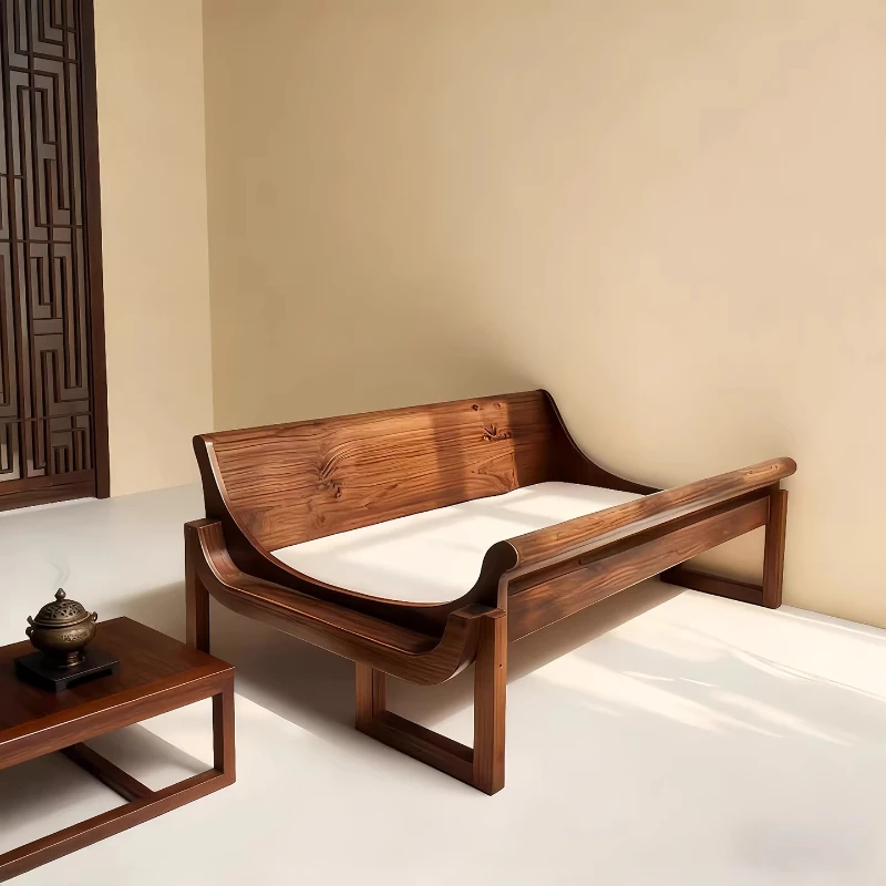 New Chinese Zen North American Black Walnut Ash Wood Solid Wood Sofa Office Hotel B & B
New Chinese Zen North American Black Walnut Ash Wood Solid Wood Sofa Office Hotel B & B