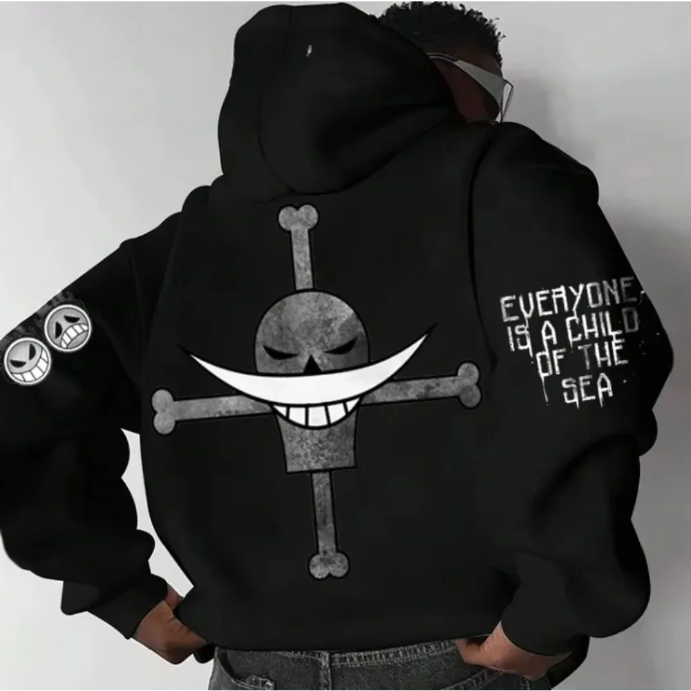 ONE PIECE аниме, толстовка с принтом белой бороды, осень/зима 2021, мужская и женская повседневная свободная японская толстовка из чистого хлопка в стиле Харадзюку
ONE PIECE аниме, толстовка с принтом белой бороды, осень/зима 2021, мужская и женская повседневная свободная японская толстовка из чистого хлопка в стиле Харадзюку