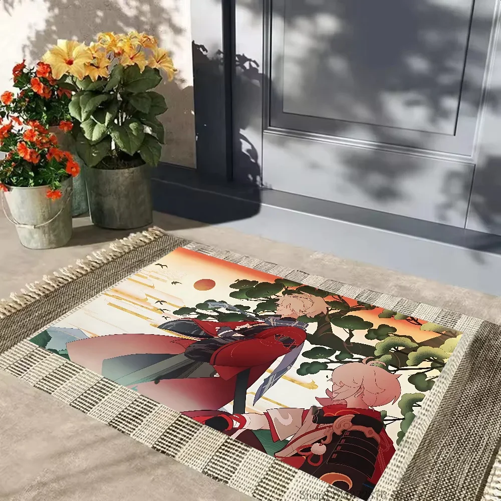 Genshin Impact Kaedehara Kazuha Floor Mat Doormats Home Carpet Foot Bathroom Absorbent Anti-Slip Home Decor
Genshin Impact Kaedehara Kazuha Floor Mat Doormats Home Carpet Foot Bathroom Absorbent Anti-Slip Home Decor