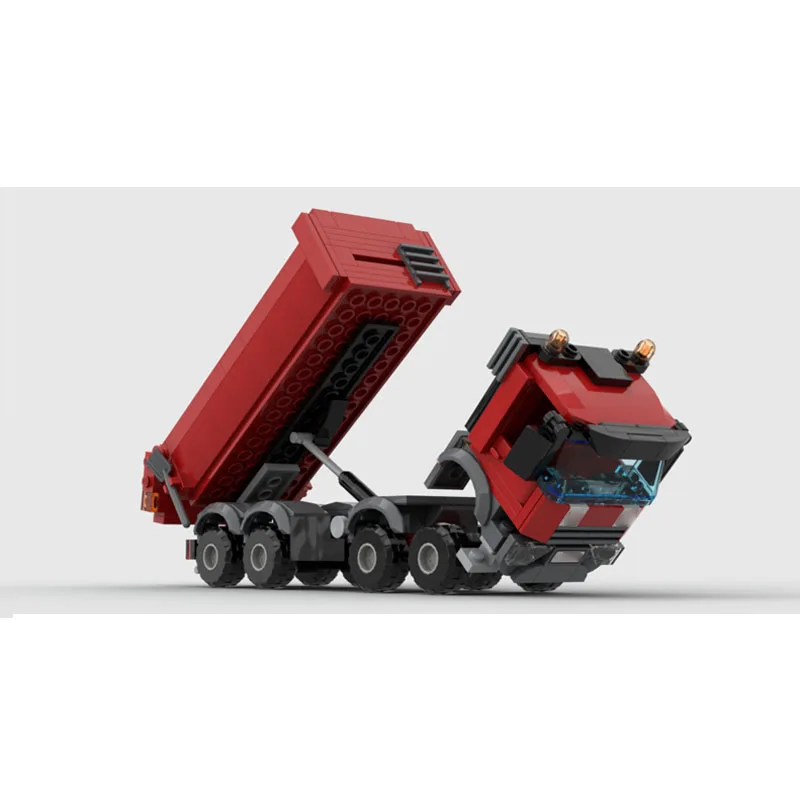 MOC-246109 New Classic Mini Red Freight Semi-Trailer Dump Truck Building Block Model 314 Parts Boys Children's Birthday Toy Gift
MOC-246109 New Classic Mini Red Freight Semi-Trailer Dump Truck Building Block Model 314 Parts Boys Children's Birthday Toy Gift