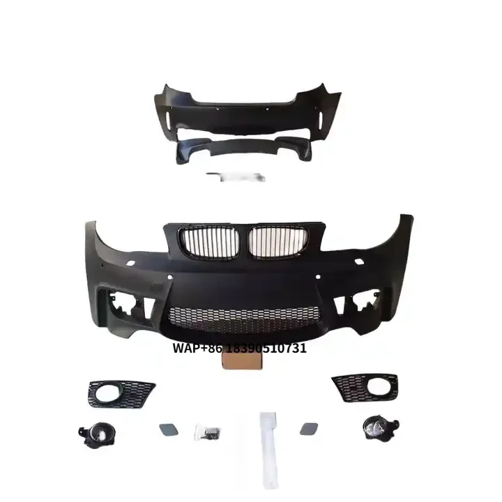 E82 1M BODY KIT CAR BUMPERS E87 M Front Bumper for E87 1 SERIES E82 2008-2011
E82 1M BODY KIT CAR BUMPERS E87 M Front Bumper for E87 1 SERIES E82 2008-2011