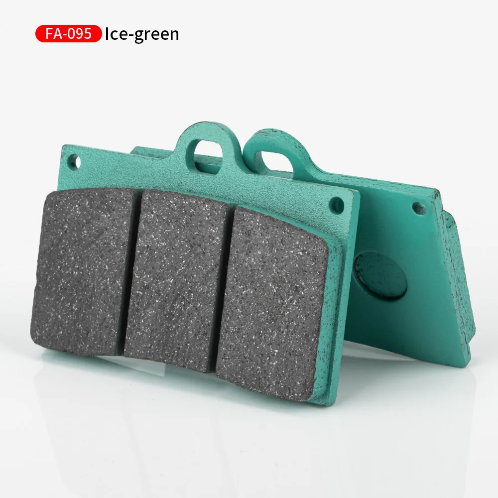 RZMA FA-095 Ice Green Ceramic Brake Pads for Large Radial 4-Piston Caliper – Quiet
RZMA FA-095 Ice Green Ceramic Brake Pads for Large Radial 4-Piston Caliper – Quiet
