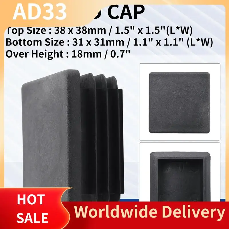 Top Deals 50 Pcs Accessories:10 Pcs Square Blanking End Cap Tubing Tube Inserts 38Mm X 38Mm & 40 Pcs Rubber Caps Tube Ends 10Mm
Top Deals 50 Pcs Accessories:10 Pcs Square Blanking End Cap Tubing Tube Inserts 38Mm X 38Mm & 40 Pcs Rubber Caps Tube Ends 10Mm