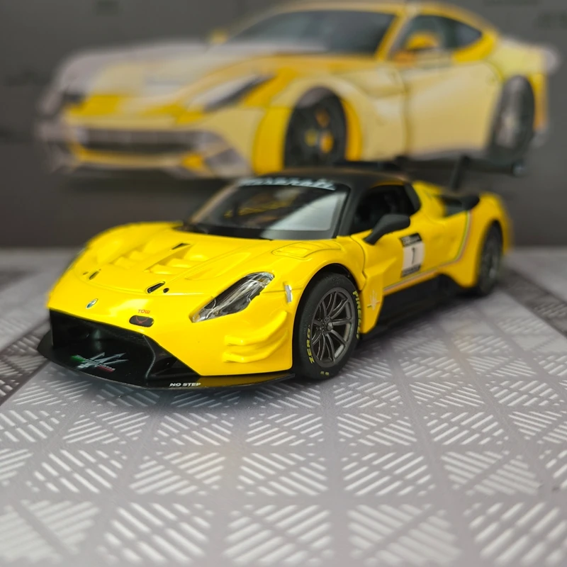 1:32 Simulation Maserati GT2 2023 alloy car model with doors that can be opened, static decoration gift, sports car
1:32 Simulation Maserati GT2 2023 alloy car model with doors that can be opened, static decoration gift, sports car