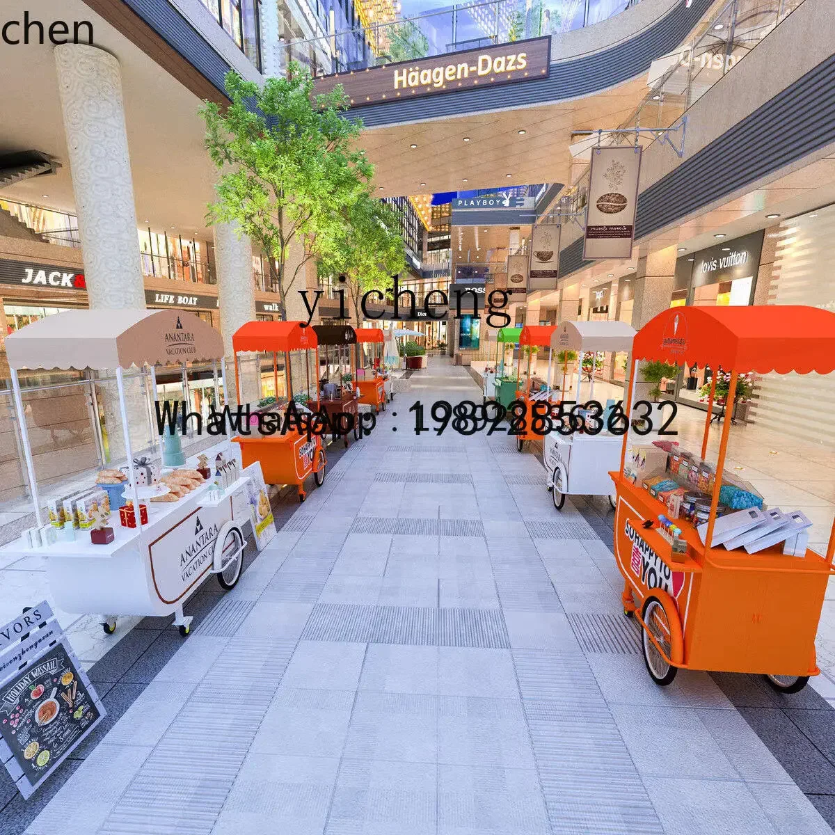 A31- F1 Mobile dining car Handcart Internet Celebrity Scenic Spot Stall Cart
A31- F1 Mobile dining car Handcart Internet Celebrity Scenic Spot Stall Cart