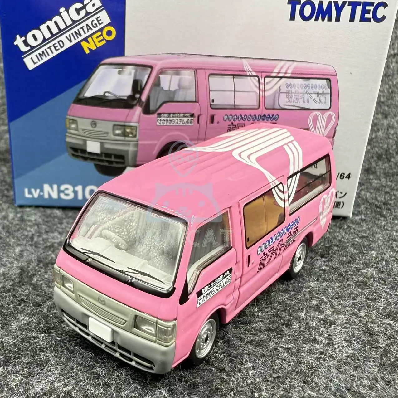 Tomytec Tomica Limited Vintage Neo Mazda Bongo Express Delivery Van Lv N310c 1 64 Scale Pink Diecast Model Car For Collectors
Tomytec Tomica Limited Vintage Neo Mazda Bongo Express Delivery Van Lv N310c 1 64 Scale Pink Diecast Model Car For Collectors