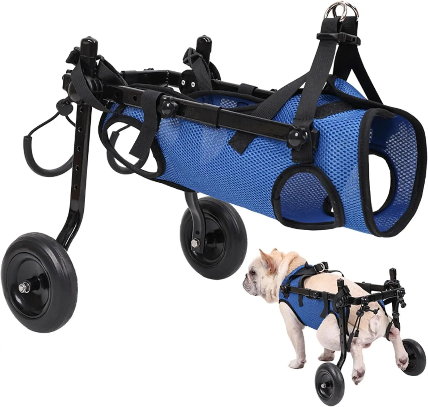 ATUBAN Adjustable Small Dog Wheelchair - Mobility Aid for Disabled Pets,Small Dog Wheelchair for Back Legs,Leg Brace&Hip Support
ATUBAN Adjustable Small Dog Wheelchair - Mobility Aid for Disabled Pets,Small Dog Wheelchair for Back Legs,Leg Brace&Hip Support