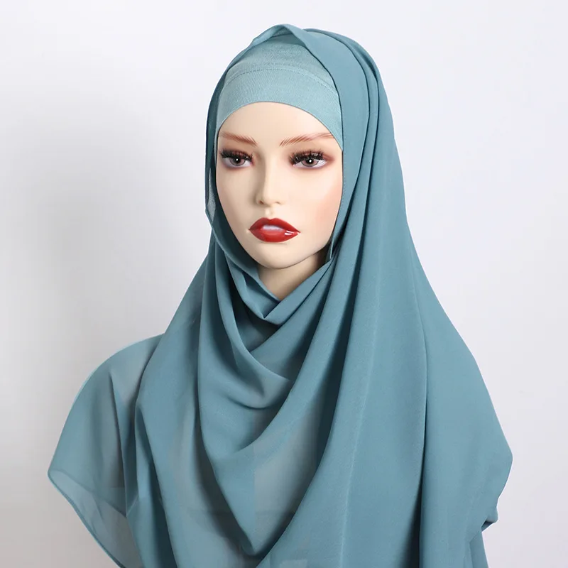 Ramadan Chiffon Hijab with Undercaps Bonnet Under Hijabs for Woman Turban Jersey Hijab Cap Muslim Fashion Summer Woman Hat Islam
Ramadan Chiffon Hijab with Undercaps Bonnet Under Hijabs for Woman Turban Jersey Hijab Cap Muslim Fashion Summer Woman Hat Islam