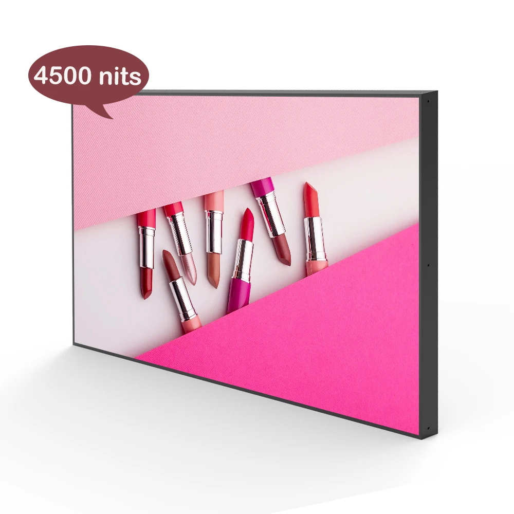 Super Narrow Bezel 43/55 Inch High Brightness 4000 Nits Indoor Hanging Advertising Playing Equipment Win Facing Display
Super Narrow Bezel 43/55 Inch High Brightness 4000 Nits Indoor Hanging Advertising Playing Equipment Win Facing Display
