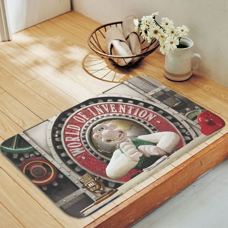 Main Door Entry Mat W-Wallaces G-Gromits Doormat Slip-resistant Living Room Floor Carpet for Kitchen Balcony Hallway Rug Home
Main Door Entry Mat W-Wallaces G-Gromits Doormat Slip-resistant Living Room Floor Carpet for Kitchen Balcony Hallway Rug Home