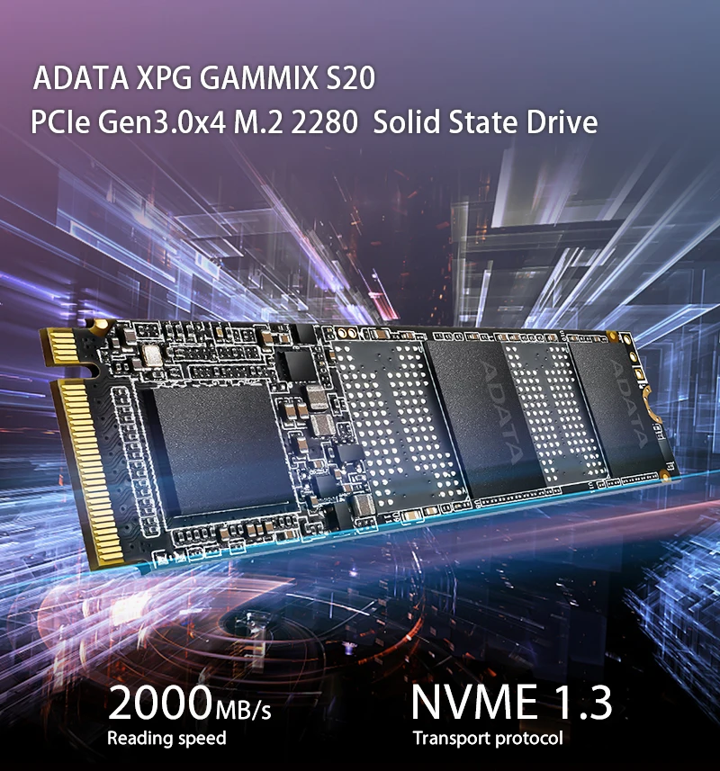 Original ADATA XPG GAMMIX S20 SSD M2 512GB 256GB PCIe Gen3x4 NVME Laptop Upgrade M.2 2280 Internal Solid State Drive Hard Disk F
Original ADATA XPG GAMMIX S20 SSD M2 512GB 256GB PCIe Gen3x4 NVME Laptop Upgrade M.2 2280 Internal Solid State Drive Hard Disk F