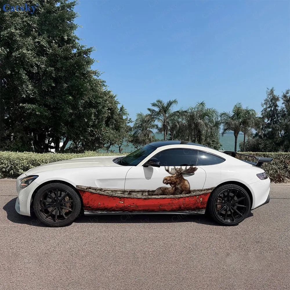 2pcs The Moose On The Ship Car Sticker Full Body Decal Decoration Scratches Protect Car Sticker Waterproof Car Vinyl Wraps
2pcs The Moose On The Ship Car Sticker Full Body Decal Decoration Scratches Protect Car Sticker Waterproof Car Vinyl Wraps