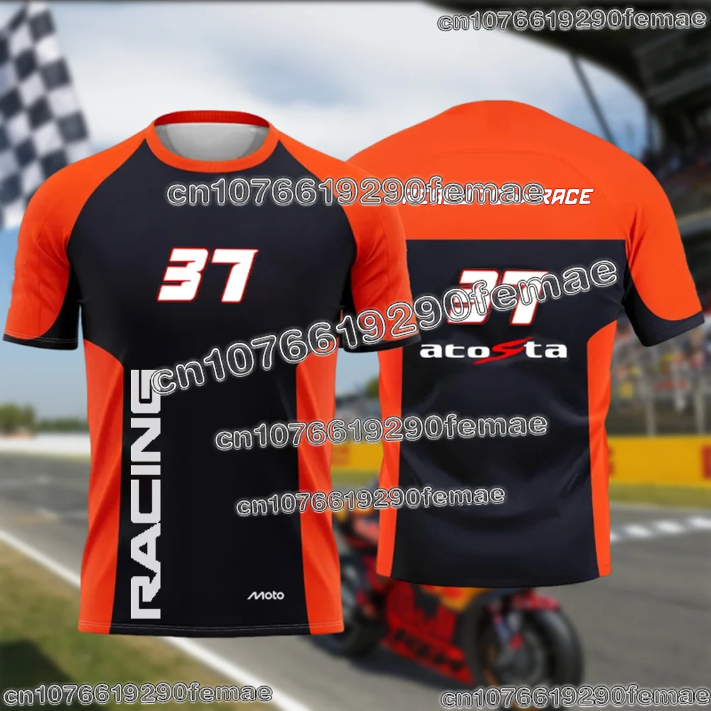 New Spanish Motorcycle Racing Driver No. 37 Acosta Commemorative T-Shirt, Daily Sports Quick-Dry, Sweat-Absorbent Top
New Spanish Motorcycle Racing Driver No. 37 Acosta Commemorative T-Shirt, Daily Sports Quick-Dry, Sweat-Absorbent Top